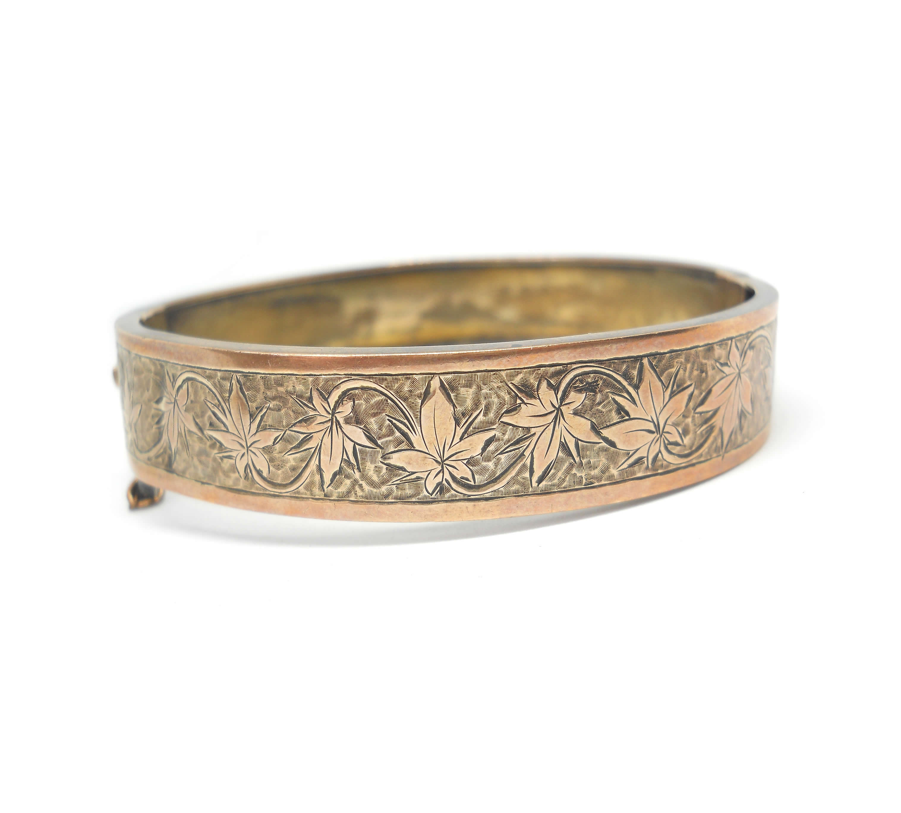 Ivy leaf bangle | Antique Jewellery Box