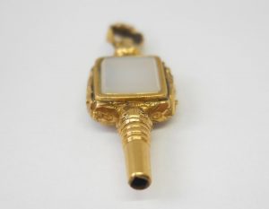 Antique 19th century gold cased watch key