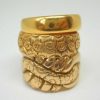 Antique Victorian 18ct gold keeper ring, circa 1900