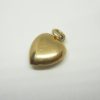 Antique 9ct gold puffy heart charm