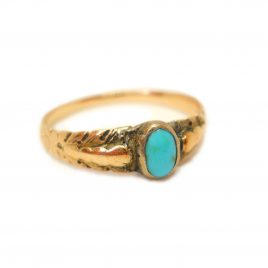 Pretty turquoise solitaire